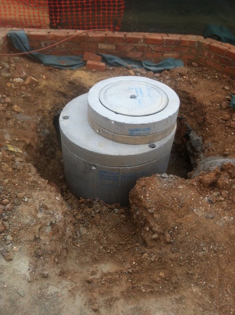 First fix plumbing installation at fuel station in Potchefstroom