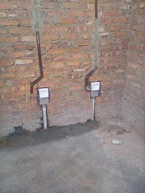 First fix plumbing installation at fuel station in Potchefstroom