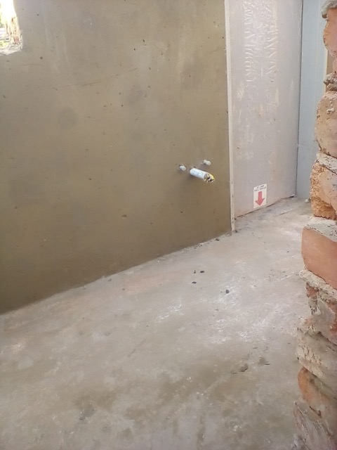 First fix plumbing installation at fuel station in Potchefstroom