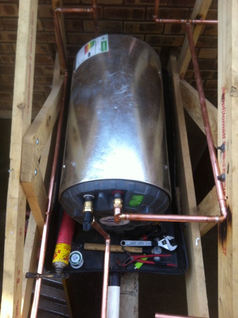 Plumbing works at Tonetti Street, Faerie Glen